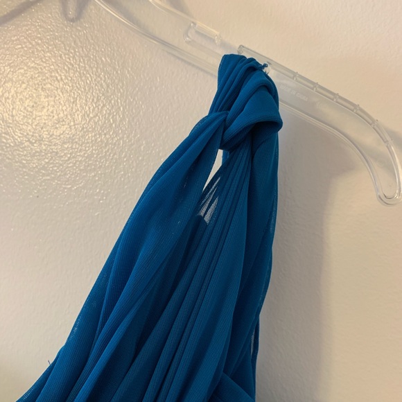 Alex Evenings One Shoulder Empire Gown - Picture 4 of 8